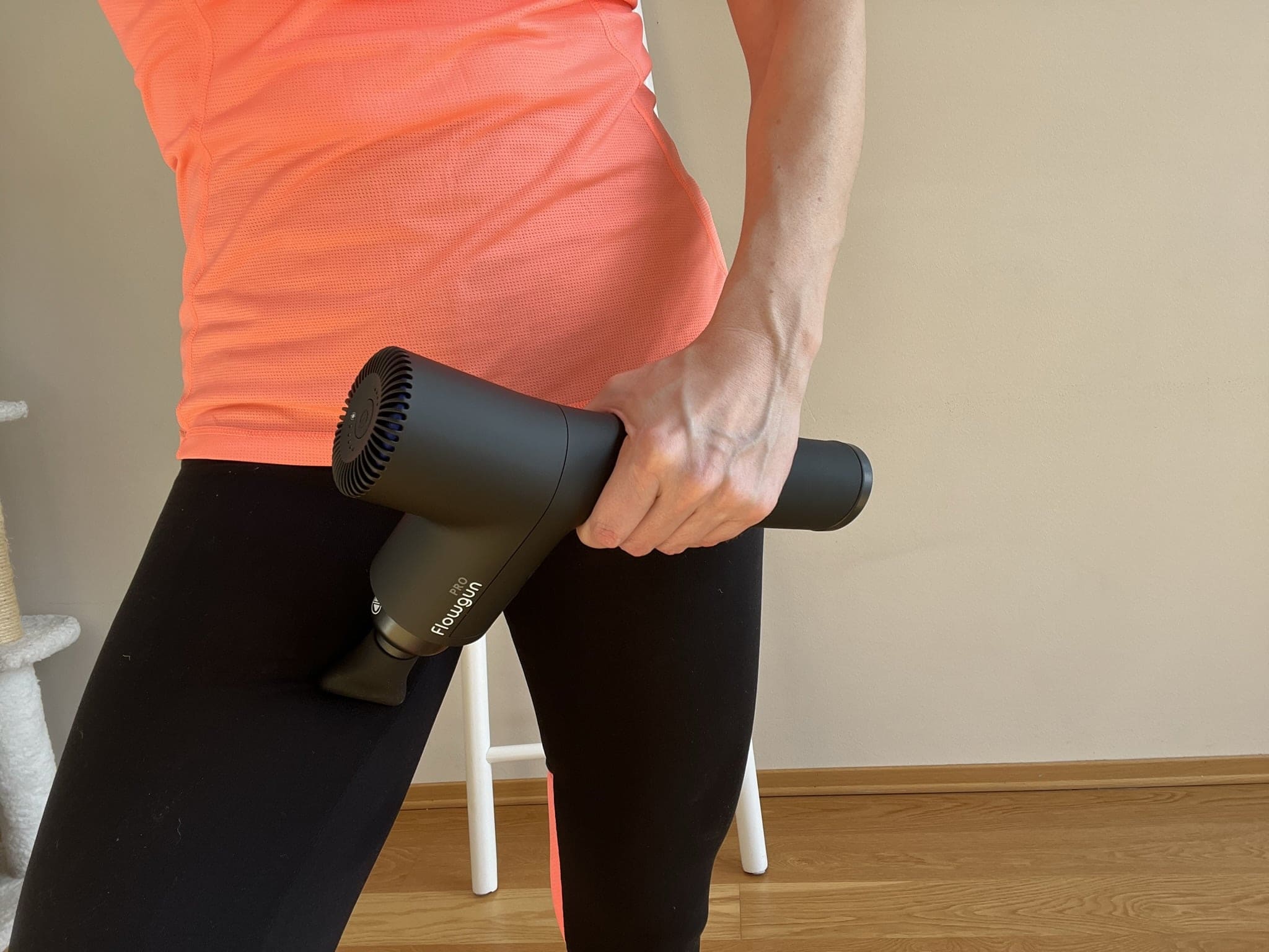 Massage med Flowgun Pro 2.0 är en upplevelse i sig.