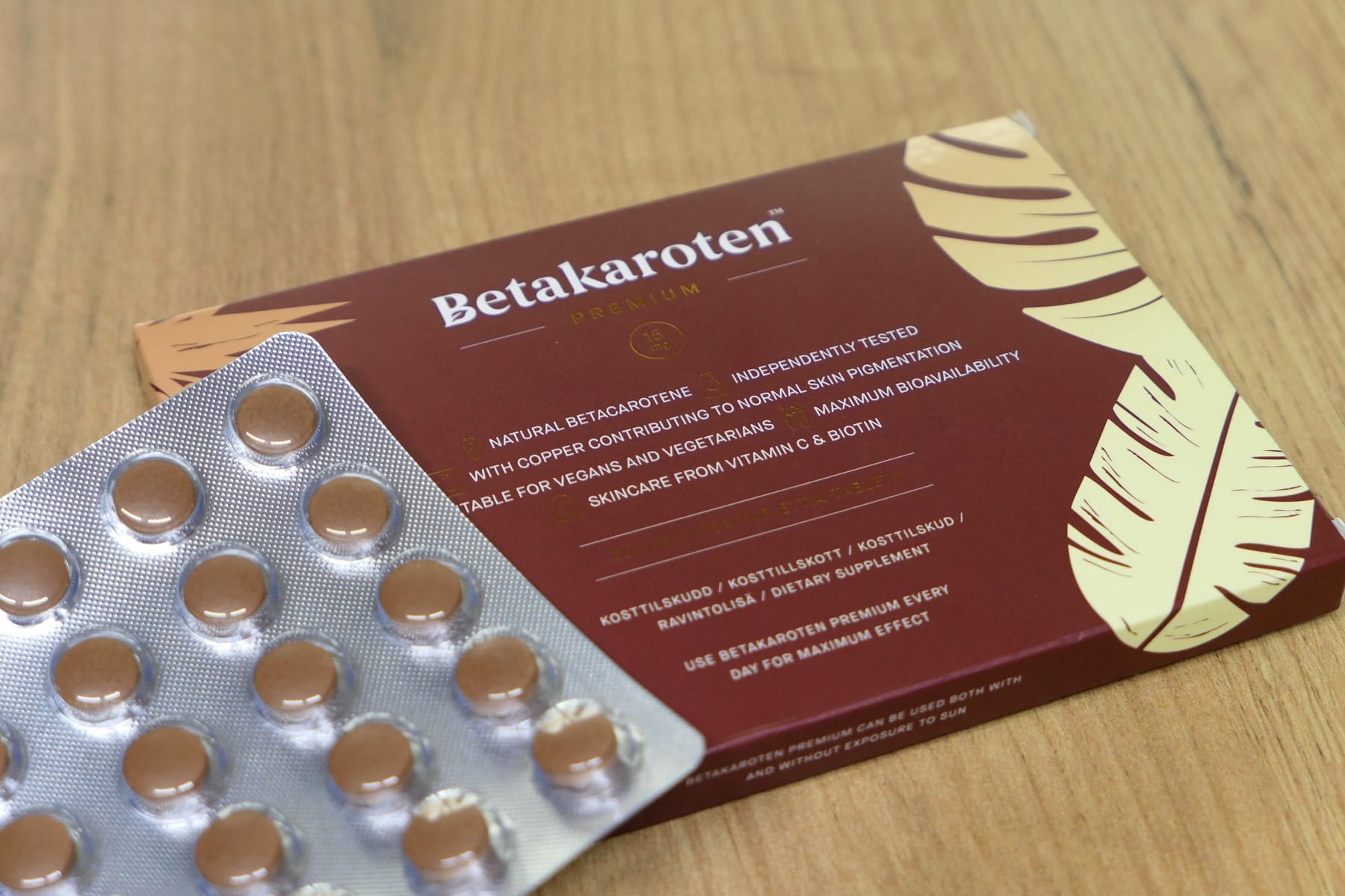 Betakaroten premium kapslar