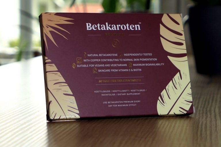 Betakaroten Premium Tillskott